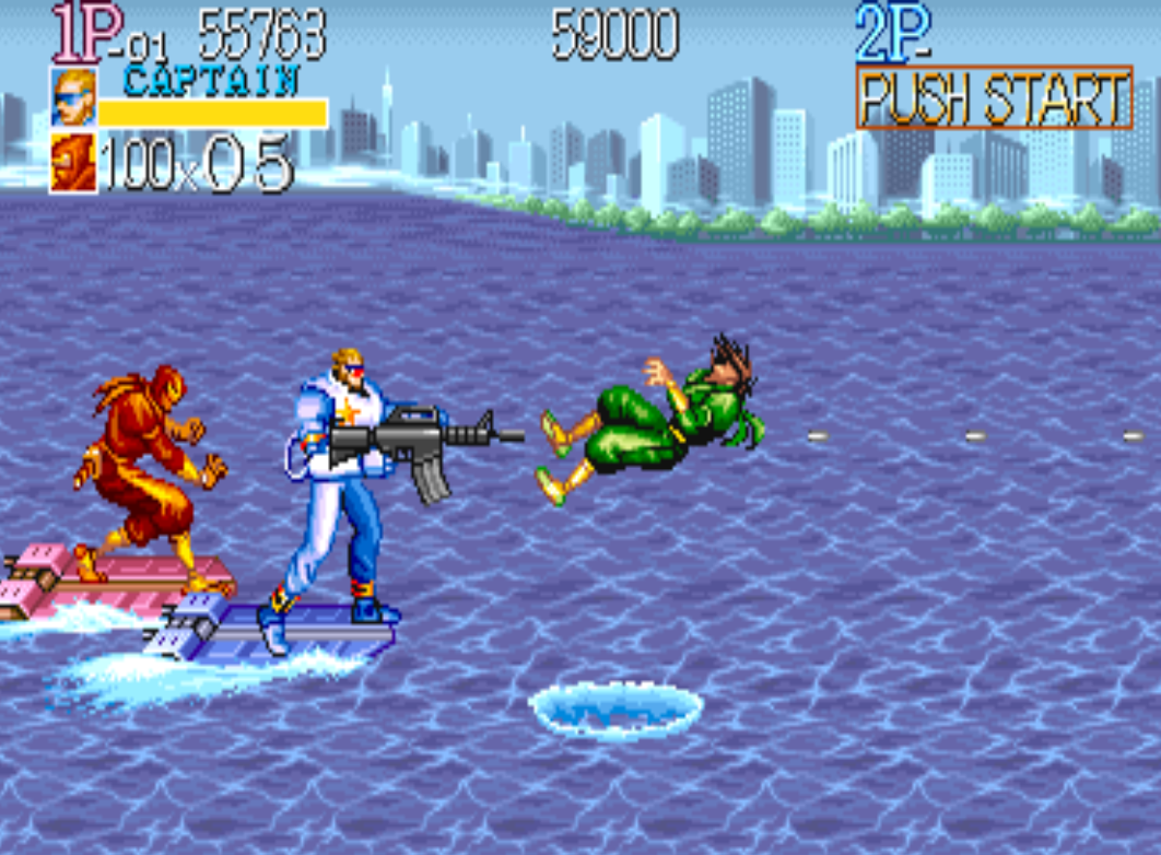 Captain Commando Vídeo game Arcade game Darkstalkers, Captain