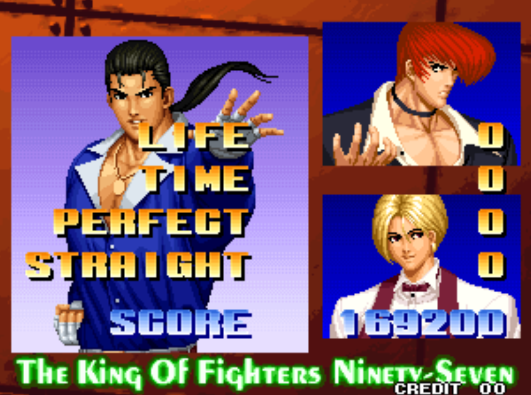 The King of Fighters '97 [60fps] Hardest-New Faces Team No Lose ALL 