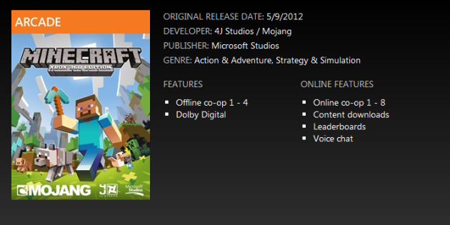Minecraft: Xbox 360 Edition image