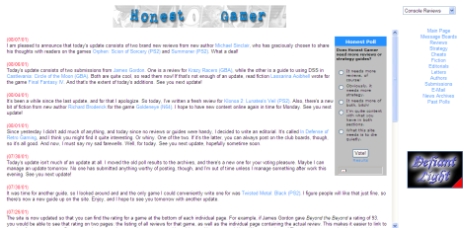 Site snapshot - October, 2002