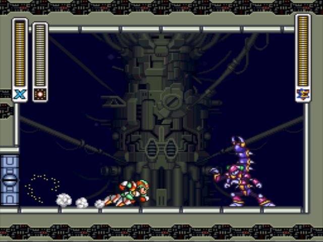 Mega Man X2 screenshot - Magna Centipede