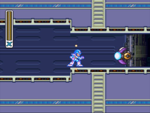 Mega Man X2 screenshot - Magna Centipede