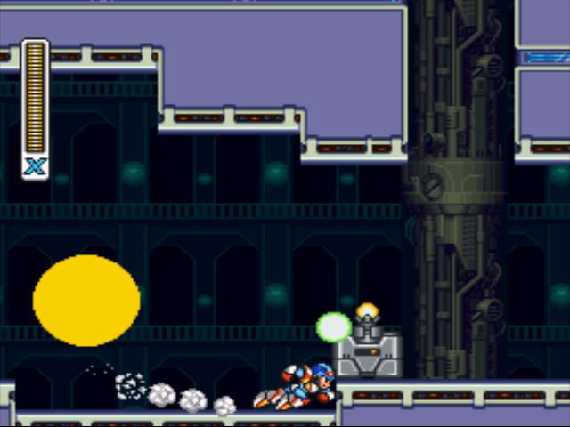 Mega Man X2 screenshot - Magna Centipede