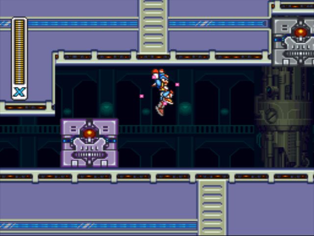 Mega Man X2 screenshot - Magna Centipede