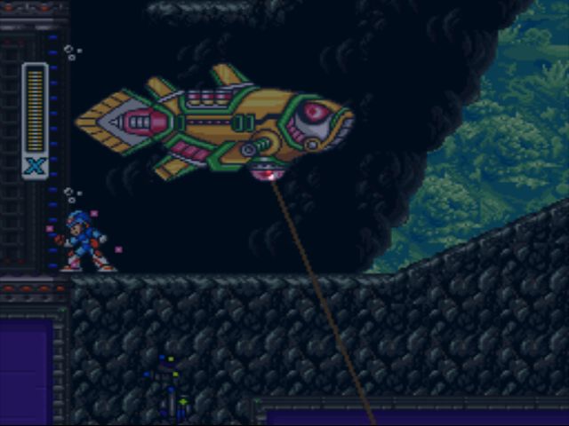 Mega Man X2 screenshot - Bubble Crab