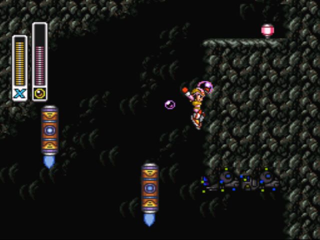 Mega Man X2 screenshot - Bubble Crab