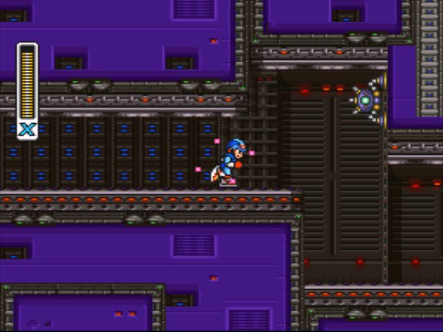 Mega Man X2 screenshot - Bubble Crab