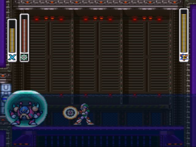Mega Man X2 screenshot - Bubble Crab