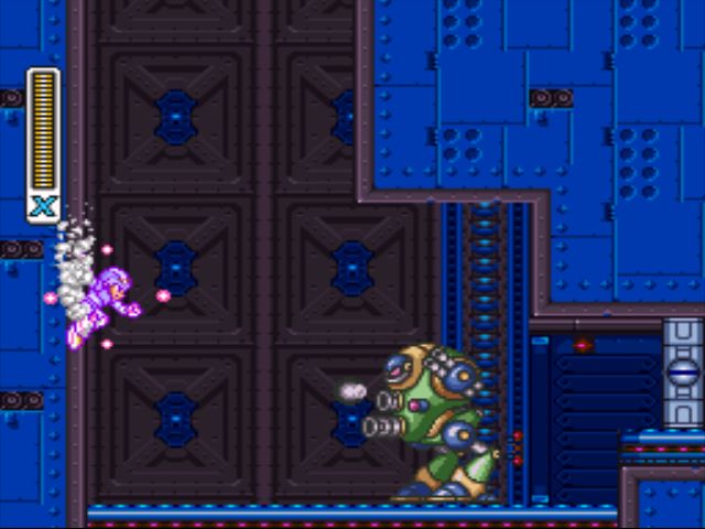 Mega Man X2 screenshot - Wheel Gator