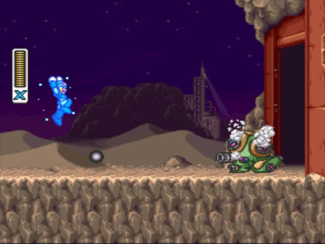 Mega Man X2 screenshot - Intro Stage