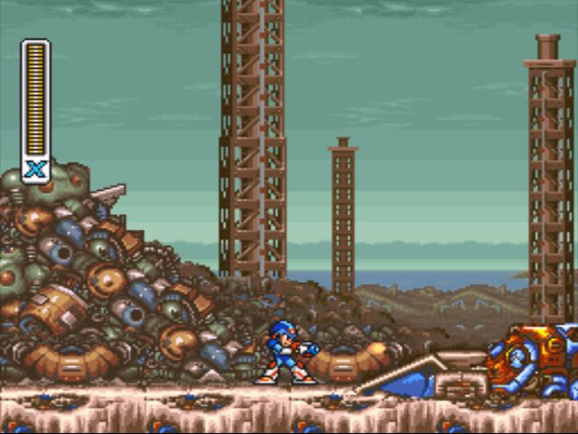 Mega Man X2 screenshot - Morph Moth