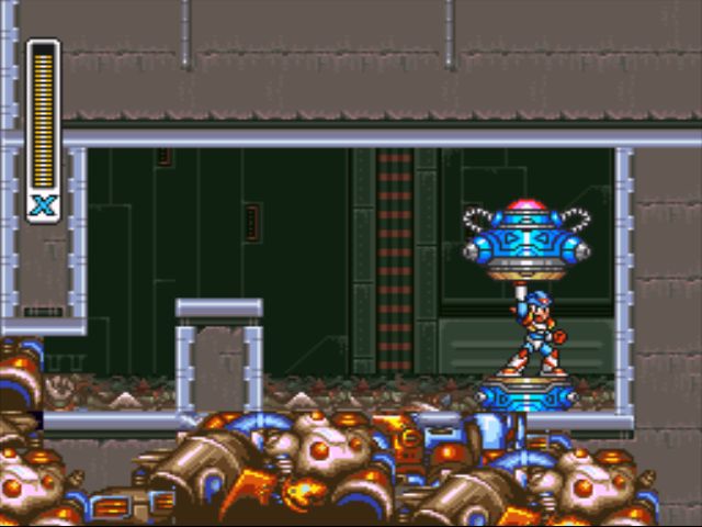 Mega Man X2 screenshot - Morph Moth