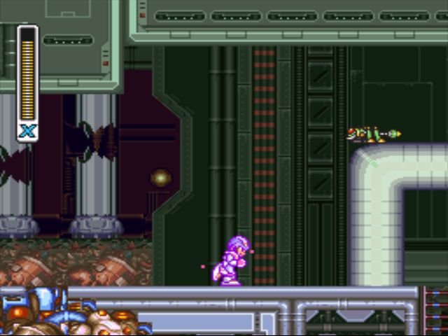 Mega Man X2 screenshot - Morph Moth