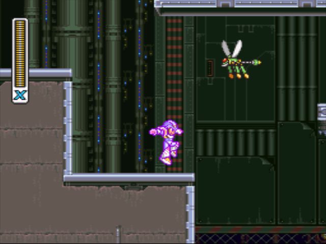 Mega Man X2 screenshot - Morph Moth