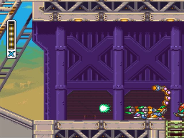 Mega Man X2 screenshot - Overdrive Ostrich