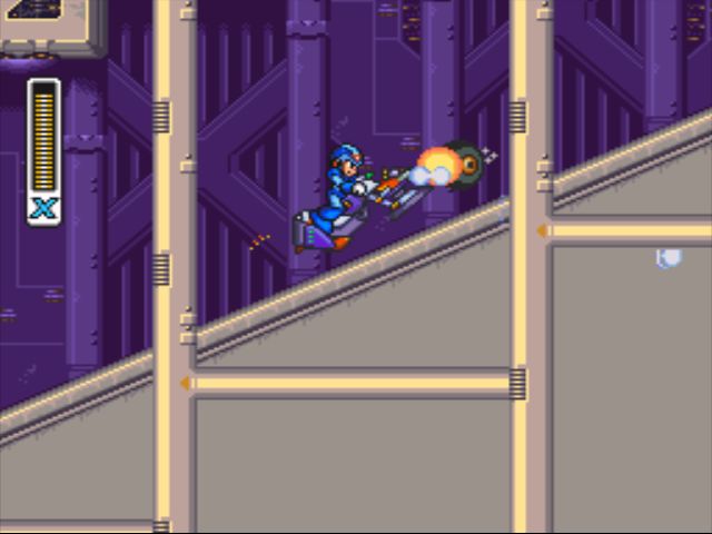 Mega Man X2 screenshot - Overdrive Ostrich