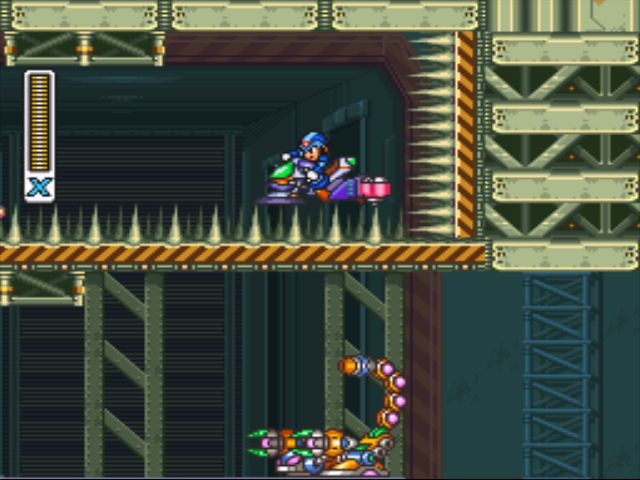 Mega Man X2 screenshot - Overdrive Ostrich