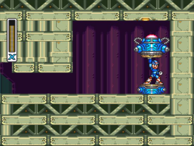 Mega Man X2 screenshot - Overdrive Ostrich