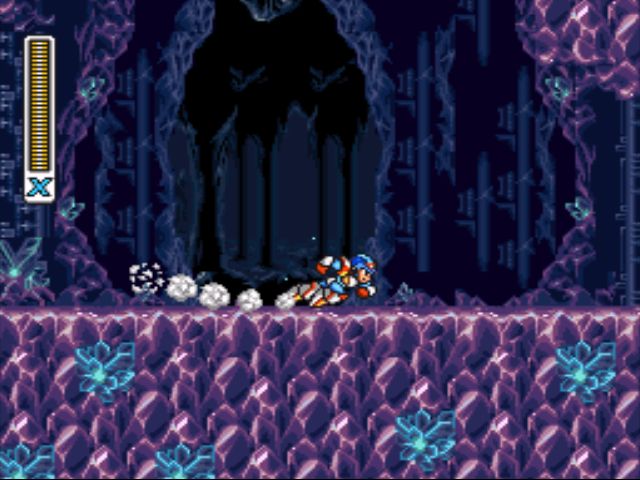 Mega Man X2 screenshot - Crystal Snail