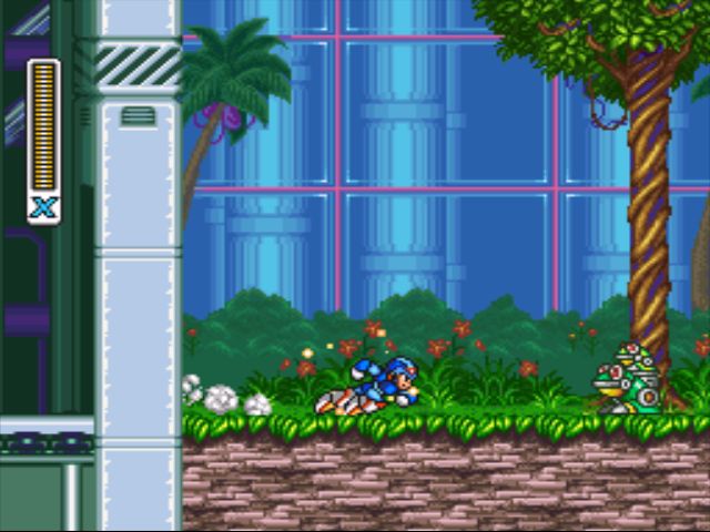 Mega Man X2 screenshot - Wire Sponge