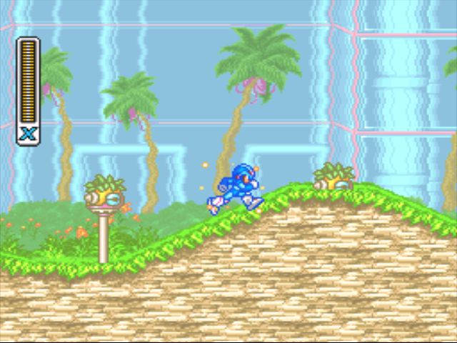 Mega Man X2 screenshot - Wire Sponge
