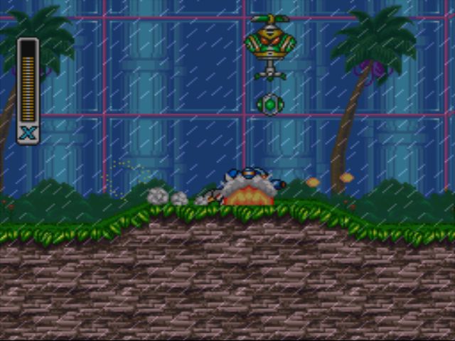 Mega Man X2 screenshot - Wire Sponge