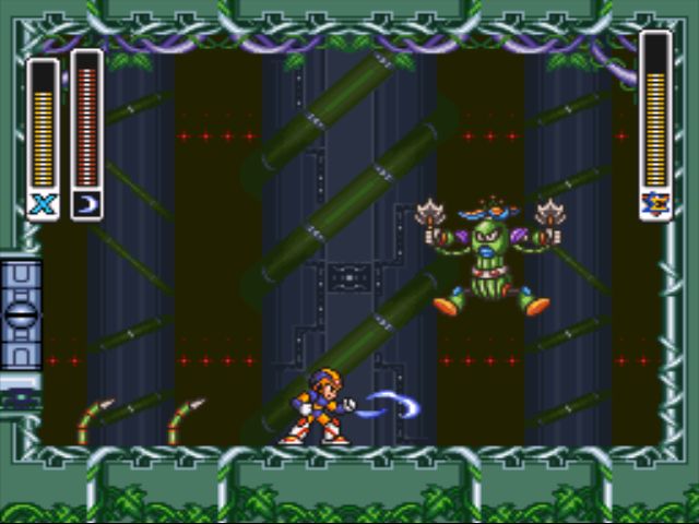 Mega Man X2 screenshot - Wire Sponge