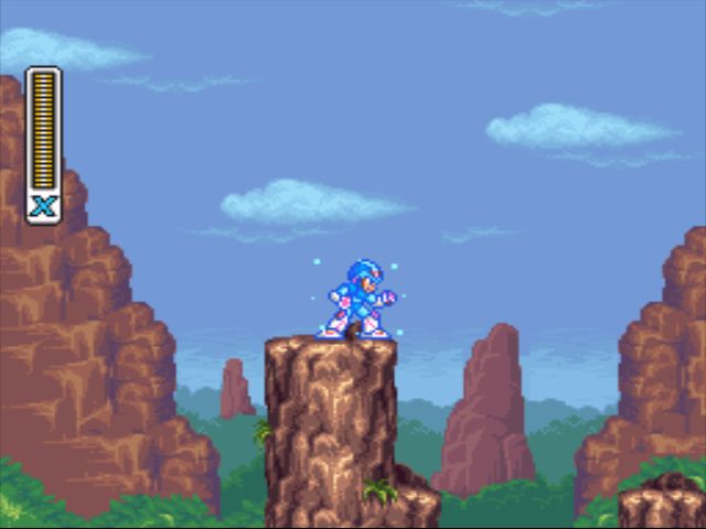 Mega Man X2 screenshot - Flame Stag