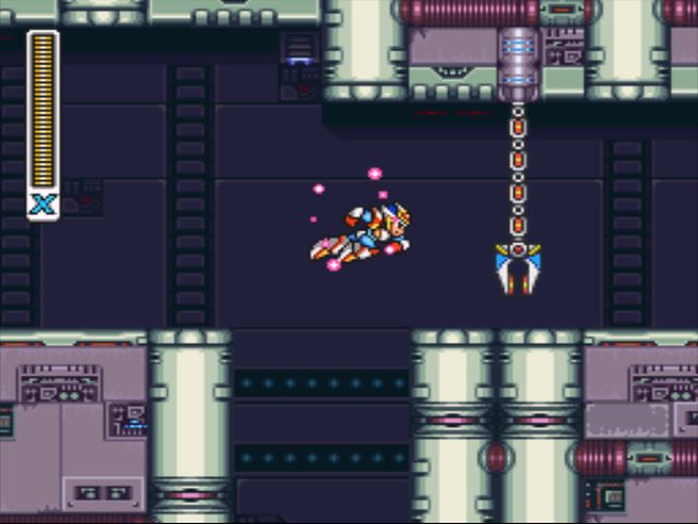 Mega Man X2 screenshot - X-Hunter Stage 1