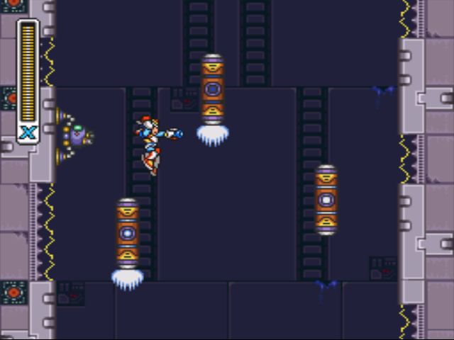 Mega Man X2 screenshot - X-Hunter Stage 1