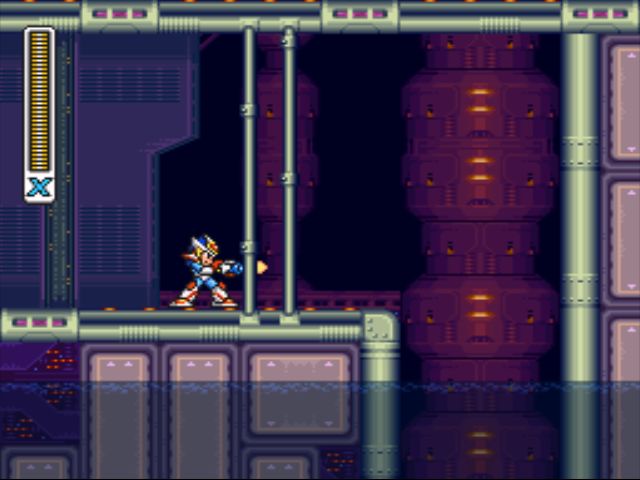 Mega Man X2 screenshot - X-Hunter Stage 2