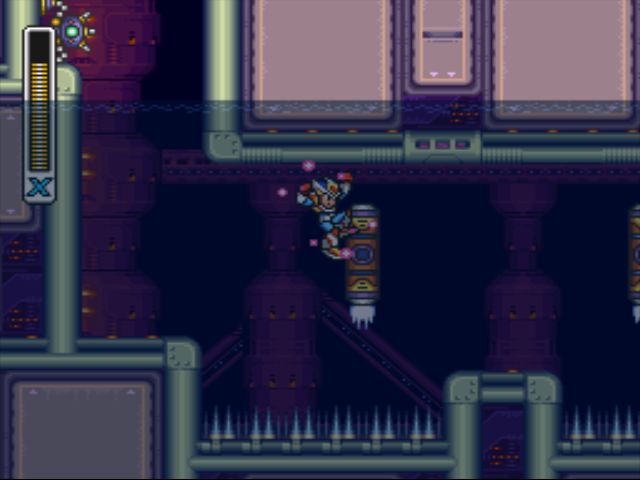 Mega Man X2 screenshot - X-Hunter Stage 2