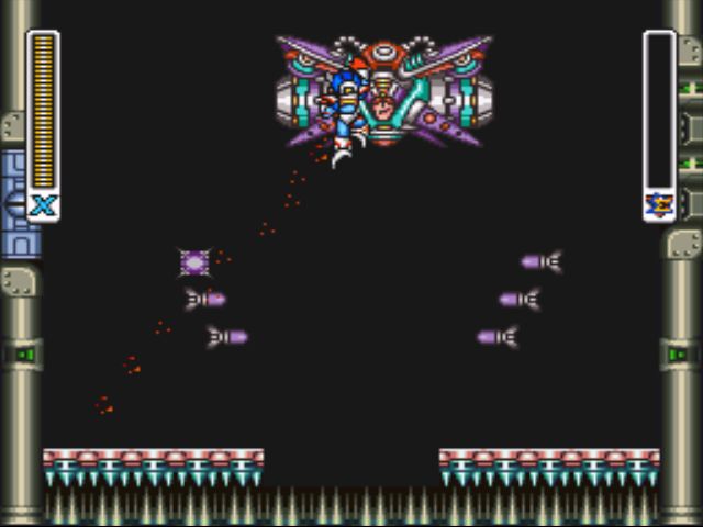 Mega Man X2 screenshot - X-Hunter Stage 3