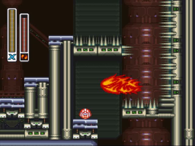 Mega Man X2 screenshot - X-Hunter Stage 3