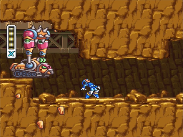 Mega Man X screenshot - Armored Armadillo