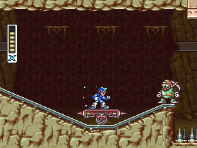 Mega Man X screenshot - Armored Armadillo