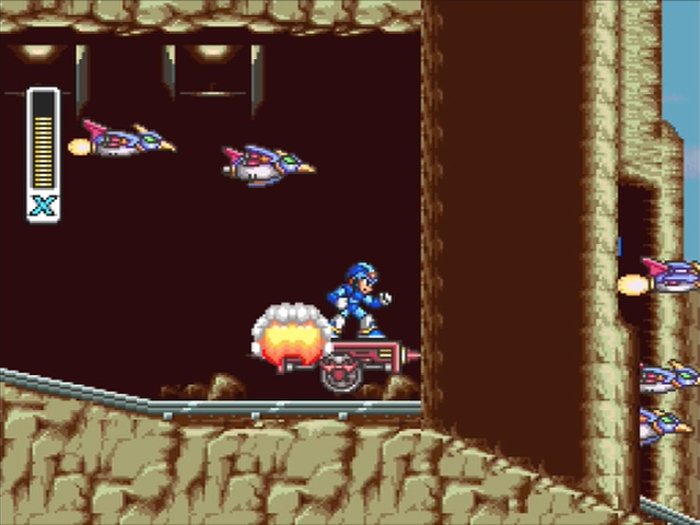 Mega Man X screenshot - Armored Armadillo