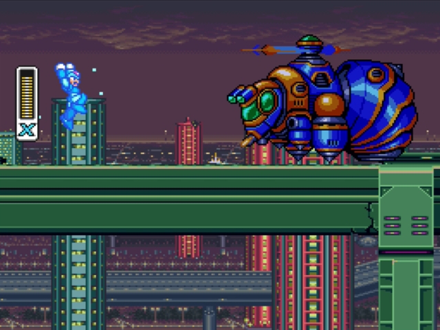 Mega Man X screenshot - Central Highway
