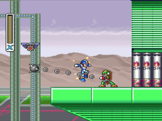Mega Man X screenshot - Storm Eagle