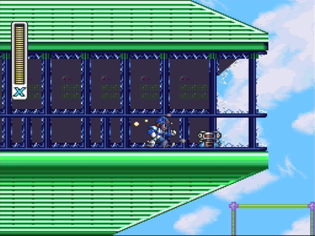 Mega Man X screenshot - Storm Eagle