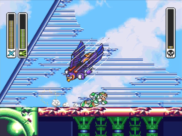 Mega Man X screenshot - Storm Eagle