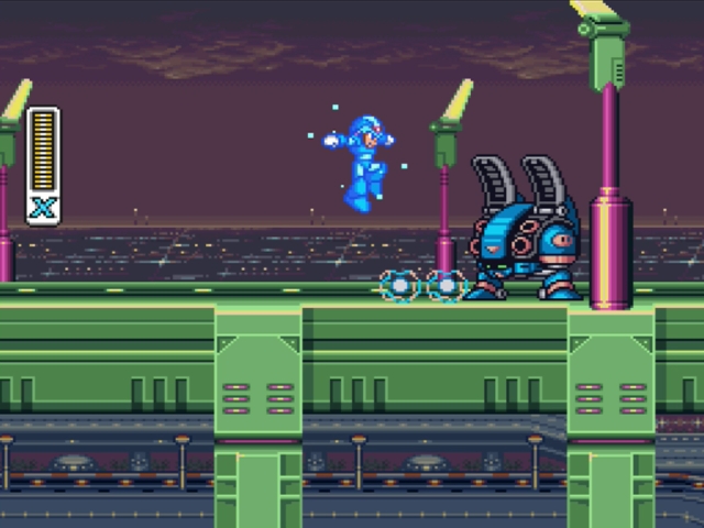 Mega Man X screenshot - Central Highway