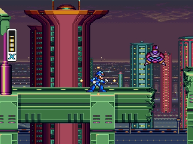 Mega Man X screenshot - Central Highway