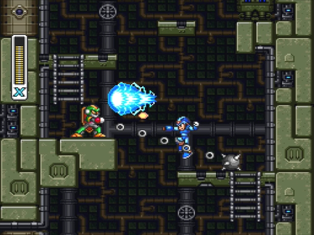 Mega Man X screenshot - Boomer Kuwanger