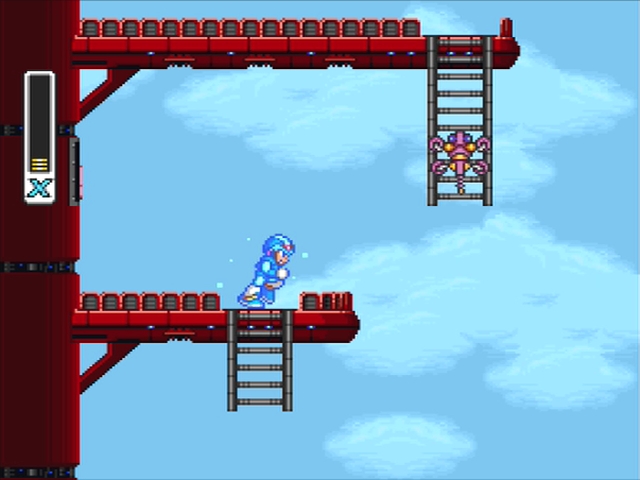 Mega Man X screenshot - Boomer Kuwanger