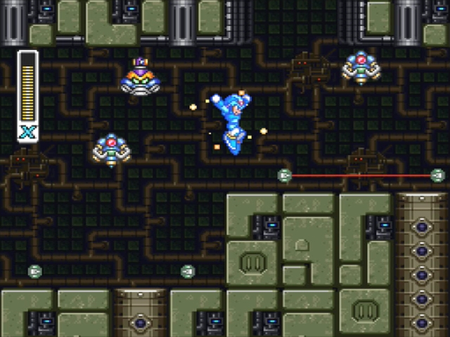Mega Man X screenshot - Boomer Kuwanger