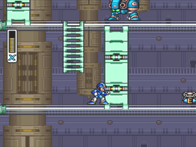 Mega Man X screenshot - Spark Mandrill