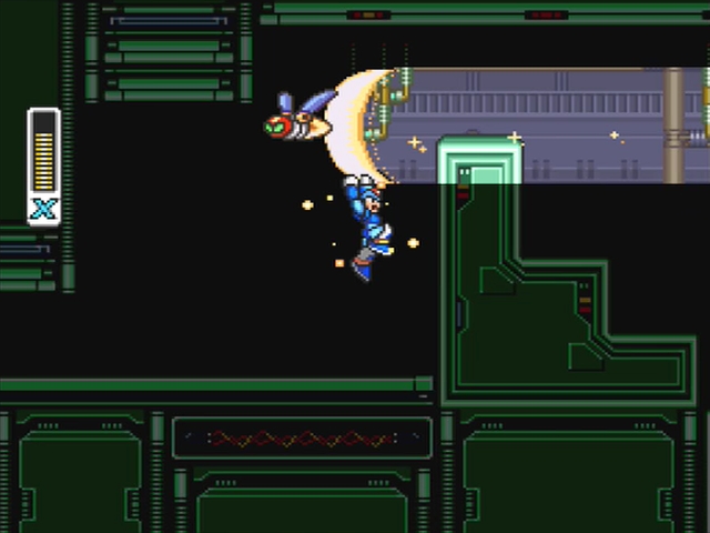Mega Man X screenshot - Spark Mandrill