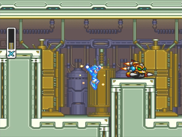 Mega Man X screenshot - Spark Mandrill