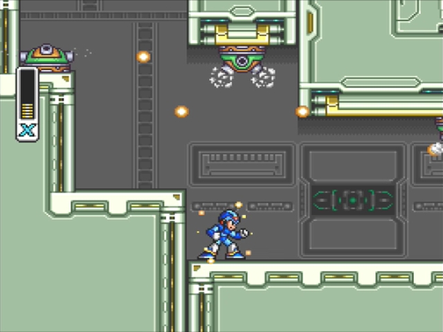 Mega Man X screenshot - Spark Mandrill